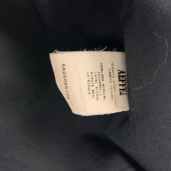 Vintage CHEAP and CHIC by MOSCHINO Black Wool Applique Jacket - Picture 6 of 7